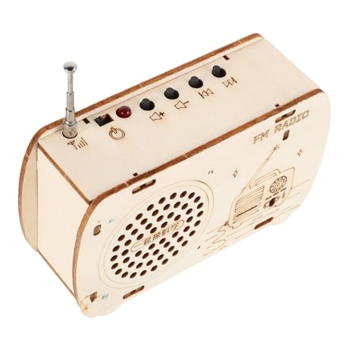 PERSELOSO DIY Holz Radio Bausatz für Stem Wissenschaftliches Experiment Lernspielzeug Interaktives Elektronik zum Bauen und Forschen Pädagogisches für Jungen und Mädchen PERSELOSO DIY Holz Radio Bausatz für Stem Wissenschaftliches Experiment Lernspielzeug Interaktives Elektronik zum Bauen und Forschen Pädagogisches für Jungen und Mädchen von PERSELOSO