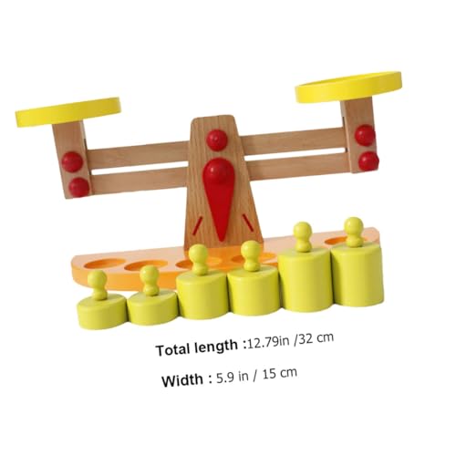 PERSELOSO Holz für Balance Lehre Lernspielzeug Montessori Pädagogisch Ab Jahren Fördert Konzentration und Gleichgewicht mit Langlebiger Verarbeitung PERSELOSO Holz für Balance Lehre Lernspielzeug Montessori Pädagogisch Ab Jahren Fördert Konzentration und Gleichgewicht mit Langlebiger Verarbeitung von PERSELOSO