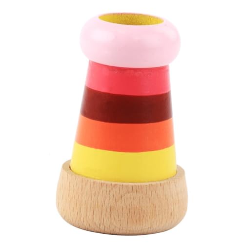 PERSELOSO Holz für Langlebiges Handliches Lernspielzeug mit Drehbarem Innenraum Bunte Farben Pädagogisches für Jungen und Mädchen für Geburtstage und Familienaktivitäten Zufällige Farbe PERSELOSO Holz für Langlebiges Handliches Lernspielzeug mit Drehbarem Innenraum Bunte Farben Pädagogisches für Jungen und Mädchen für Geburtstage und Familienaktivitäten Zufällige Farbe von PERSELOSO