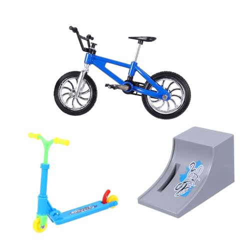 PERSELOSO Mini Finger Bike mit Faltbarem Finger Scooter Edukatives Desktop für Leichtes Fingerkoordinationstraining Tragbares Mini Skateboard und Scooter für Freizeit und Dekoration PERSELOSO Mini Finger Bike mit Faltbarem Finger Scooter Edukatives Desktop für Leichtes Fingerkoordinationstraining Tragbares Mini Skateboard und Scooter für Freizeit und Dekoration von PERSELOSO