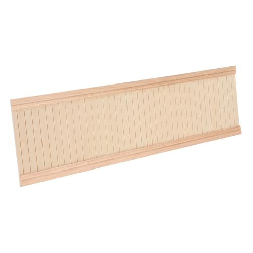 PERSELOSO Puppenhauswand Deko Zubehör Für Haushaltsgeräte Mini-zubehör Puppenhaus-Badezimmer-Accessoires Mini-puppenhauszubehör Mini-möbelornamente Miniatur-puppenhauszubehör Holz Beige von PERSELOSO