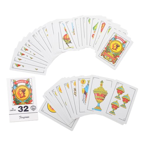 PERSELOSO Spanische Kartenspiele, Spanische Spielkartendecks Für Mexikanische Partys, Spieleabende, Zubehör von PERSELOSO