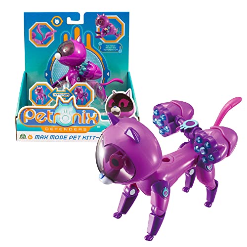 Petronix Mini Transform Pet Kitt-10, verwandelbares Spielzeug aus der Cartoon-Serie, von Haustier Kätzchen zu Fahrzeug, kombinierbar mit anderen Sets und Figuren, Kinder ab 3 Jahren, berühmt (PET02200) Petronix Mini Transform Pet Kitt-10, verwandelbares Spielzeug aus der Cartoon-Serie, von Haustier Kätzchen zu Fahrzeug, kombinierbar mit anderen Sets und Figuren, Kinder ab 3 Jahren, berühmt (PET02200) von PETRONIX DEFENDERS