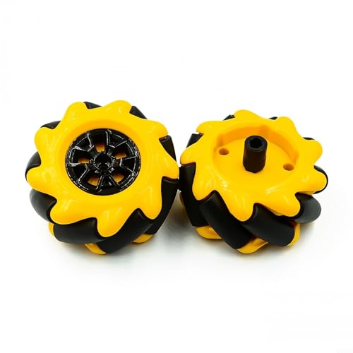 PETSTIBLE Verbessern Sie das Lernen der Robotik mit Mecanum Wheel Kit für DIY Smart Robot Car (60 mm) von PETSTIBLE