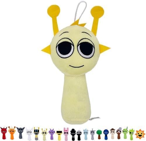 PFENGNAI Sprunki Plush Toy,Music Game Sprunki Characters Plush Doll,Funny Sprunki Plushies for Games Fans,Super Soft Collectible Stuffed Toy,Birthday Halloween Christmas for Friends (Simon) von PFENGNAI