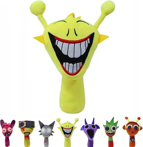 PFENGNAI Sprunki Plush Toy,Music Game Sprunki Characters Plush Doll,Funny Sprunki Plushies for Games Fans,Super Soft Collectible Stuffed Toy,Birthday Halloween Christmas for Friends (Simon-b) von PFENGNAI