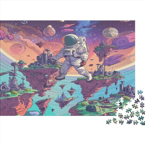 Astronaut Für Erwachsene 500 Teile Puzzle Family Challenging Games Geburtstag Moderne Wohnkultur Lernspiel Stress Relief 500pcs (52x38cm) von PFYWZJDDTTBD