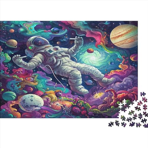 Astronaut Puzzle 1000 Teile Erwachsene Home Decor Geburtstag Family Challenging Games Educational Game Stress Relief 1000pcs (75x50cm) von PFYWZJDDTTBD