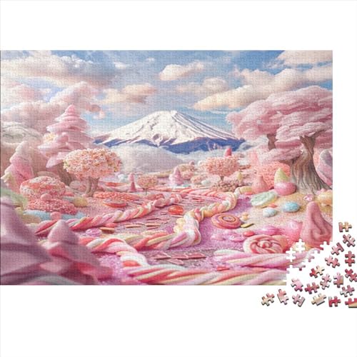 Fantasie-Schloss 1000 Teile Puzzle Für Erwachsene Geburtstag Home Decor Family Challenging Games Lernspiel Entspannung Und Intelligenz 1000pcs (75x50cm) von PFYWZJDDTTBD