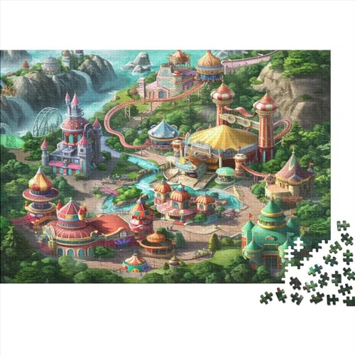 Spielplätze 500 Teile Puzzles Für Erwachsene Family Challenging Games Home Decor Educational Game Geburtstag Stress Relief Toy 500pcs (52x38cm) von PFYWZJDDTTBD