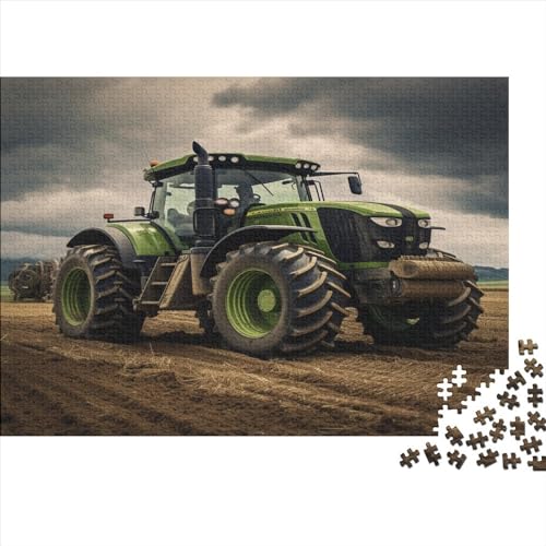 Traktor Erwachsene Puzzles 1000 Teile Geburtstag Geschicklichkeitsspiel Für Die Ganze Familie Lernspiel Wohnkultur Stress Relief 1000pcs (75x50cm) von PFYWZJDDTTBD