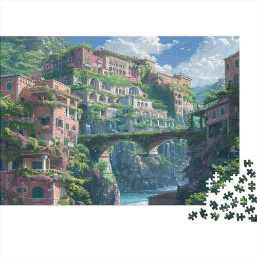 Venedig Wasser Stadt Für Erwachsene Puzzle 500 Teile Lernspiel Geburtstag Moderne Wohnkultur Family Challenging Games Stress Relief 500pcs (52x38cm) von PFYWZJDDTTBD