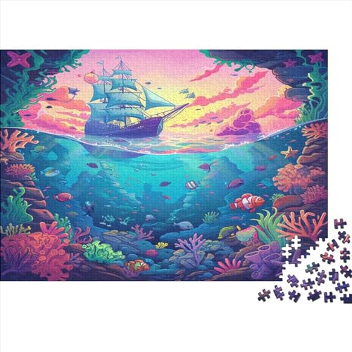 Wunderschöner Sternenhimmel 500 Teile Puzzles Für Erwachsene Family Challenging Games Home Decor Educational Game Geburtstag Stress Relief Toy 500pcs (52x38cm) von PFYWZJDDTTBD