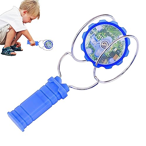 PHASZ Magnetisches Gyrosco-Rad, beleuchtetes magnetisches Spielzeug für Kinder, magnetisches Gyrosco-Rad, leuchtet mit tragbarem Licht für Kinder, Spielzeug mit klassischem Vintage-Trick von PHASZ