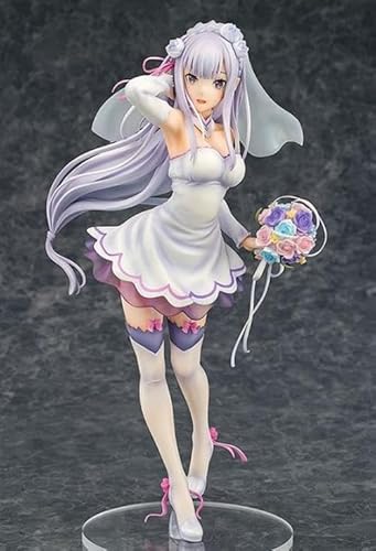 PHAT Re:Zero - Starting Life in Another World- 1/7 Emilia Wedding Ver. 25 cm von PHAT