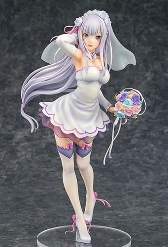 PHAT Re:Zero - Starting Life in Another World- 1/7 Emilia Wedding Ver. 25 cm von PHAT