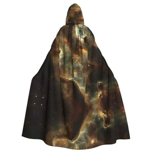 Cosmic Nebula Gemusterter Kapuzenponcho Unisex Kapuzenponcho für Cosplay Halloween Kostümparty Cosmic Nebula Gemusterter Kapuzenponcho Unisex Kapuzenponcho für Cosplay Halloween Kostümparty von PHAYAH