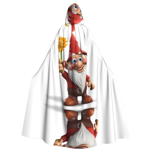 Gnomes Take Sunflowers Gemusterter Kapuzenponcho Unisex Kapuzenponcho für Cosplay, Halloween, Kostümparty Gnomes Take Sunflowers Gemusterter Kapuzenponcho Unisex Kapuzenponcho für Cosplay, Halloween, Kostümparty von PHAYAH