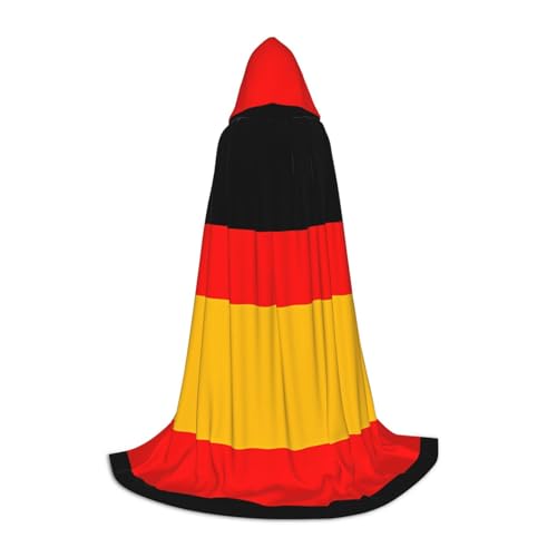 PHAYAH Deutschland-Flaggenmuster, Halloween, Hexe, Hexerei, Kapuzenmantel, Umhang, Weihnachts-Kapuzenpullover, Cosplay, Maskerade, Partykleid, Geschenk, Kostüm, L PHAYAH Deutschland-Flaggenmuster, Halloween, Hexe, Hexerei, Kapuzenmantel, Umhang, Weihnachts-Kapuzenpullover, Cosplay, Maskerade, Partykleid, Geschenk, Kostüm, L von PHAYAH