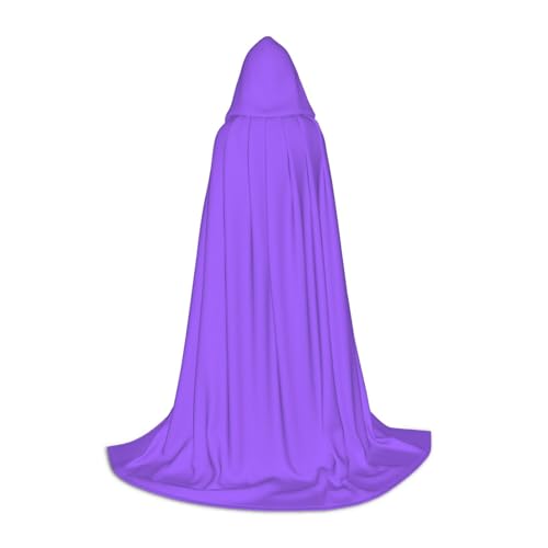 PHAYAH Einfarbiges hellviolettes Muster, Halloween, Hexe, Hexerei, Kapuzenmantel, Umhang, Weihnachten, Kapuzenpullover, Cosplay, Maskerade, Partykleid, Geschenk, Kostüm, Größe M PHAYAH Einfarbiges hellviolettes Muster, Halloween, Hexe, Hexerei, Kapuzenmantel, Umhang, Weihnachten, Kapuzenpullover, Cosplay, Maskerade, Partykleid, Geschenk, Kostüm, Größe M von PHAYAH