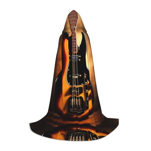 PHAYAH Instrumentalisches Gitarrenmuster, Halloween, Hexe, Hexerei, Kapuzenmantel, Umhang, Weihnachts-Kapuzenpullover, Cosplay, Maskerade, Partykleid, Geschenk, Kostüm, Größe M PHAYAH Instrumentalisches Gitarrenmuster, Halloween, Hexe, Hexerei, Kapuzenmantel, Umhang, Weihnachts-Kapuzenpullover, Cosplay, Maskerade, Partykleid, Geschenk, Kostüm, Größe M von PHAYAH