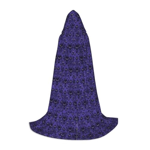 PHAYAH Kapuzen-Poncho mit Geister-Schwarm-Muster, Unisex, Weihnachts-Kapuzenpullover für Cosplay, Halloween, Kostüm, Party, Maskerade, Größe L PHAYAH Kapuzen-Poncho mit Geister-Schwarm-Muster, Unisex, Weihnachts-Kapuzenpullover für Cosplay, Halloween, Kostüm, Party, Maskerade, Größe L von PHAYAH