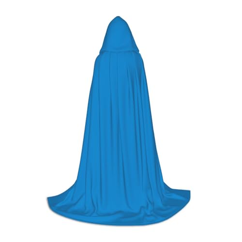 PHAYAH Kapuzenumhang, Hexe, Halloween-Kostüme für Cosplay, Kostüm, Maskerade, für Damen und Herren, Größe M, Blau PHAYAH Kapuzenumhang, Hexe, Halloween-Kostüme für Cosplay, Kostüm, Maskerade, für Damen und Herren, Größe M, Blau von PHAYAH