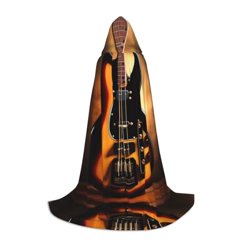 PHAYAH Kapuzenumhang mit Instrumentalgitarre für Erwachsene, Maskerade, Cosplay, Halloween, Hexenumhang, Weihnachten, Party, Robe, Größe L PHAYAH Kapuzenumhang mit Instrumentalgitarre für Erwachsene, Maskerade, Cosplay, Halloween, Hexenumhang, Weihnachten, Party, Robe, Größe L von PHAYAH