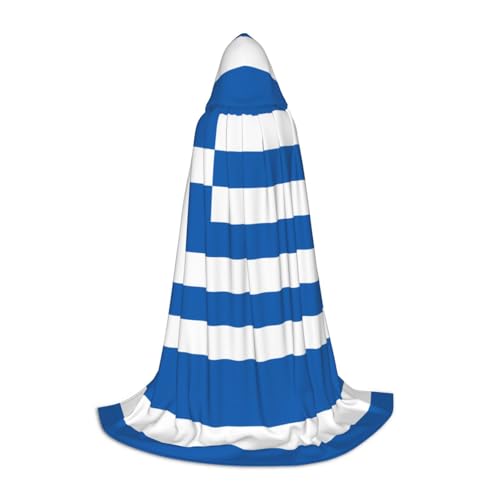 PHAYAH Kapuzenumhang mit griechischer Flagge, für Erwachsene, Maskerade, Cosplay, Halloween, Hexenumhang, Weihnachten, Party, Robe, Größe S PHAYAH Kapuzenumhang mit griechischer Flagge, für Erwachsene, Maskerade, Cosplay, Halloween, Hexenumhang, Weihnachten, Party, Robe, Größe S von PHAYAH