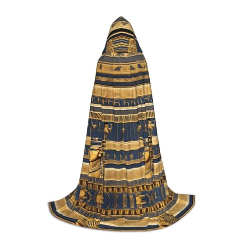 PHAYAH Umhang mit Kapuze, ägyptisches Pharaonisches Fresken-Motiv, Hexe, Halloween-Kostüme für Cosplay, Kostüm, Maskerade, Damen und Herren, Robe, Größe S PHAYAH Umhang mit Kapuze, ägyptisches Pharaonisches Fresken-Motiv, Hexe, Halloween-Kostüme für Cosplay, Kostüm, Maskerade, Damen und Herren, Robe, Größe S von PHAYAH