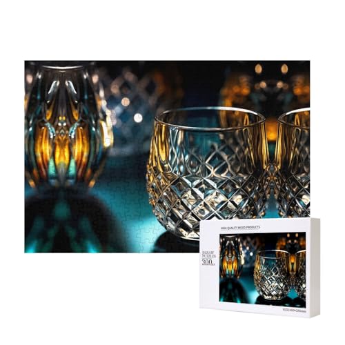 Phayah Brillen-Puzzle, 300 Teile, für Puzzle, Holzpuzzle für Familie, Freunde, Heimdekoration, Wandkunst, 39 x 27 cm Phayah Brillen-Puzzle, 300 Teile, für Puzzle, Holzpuzzle für Familie, Freunde, Heimdekoration, Wandkunst, 39 x 27 cm von PHAYAH