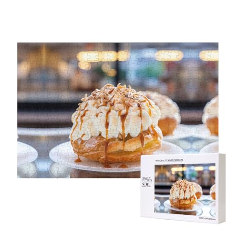 Phayah Eiscreme-Puzzles für Puzzle, Holzpuzzle für Familie, Freunde, Heimdekoration, Wandkunst, 300 Teile Phayah Eiscreme-Puzzles für Puzzle, Holzpuzzle für Familie, Freunde, Heimdekoration, Wandkunst, 300 Teile von PHAYAH