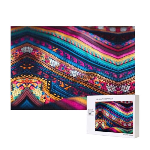 Phayah Maserungspuzzle, 300 Teile für Puzzle, Holzpuzzle für Familie, Freunde, Heimdekoration, Wandkunst, 39 x 27 cm Phayah Maserungspuzzle, 300 Teile für Puzzle, Holzpuzzle für Familie, Freunde, Heimdekoration, Wandkunst, 39 x 27 cm von PHAYAH