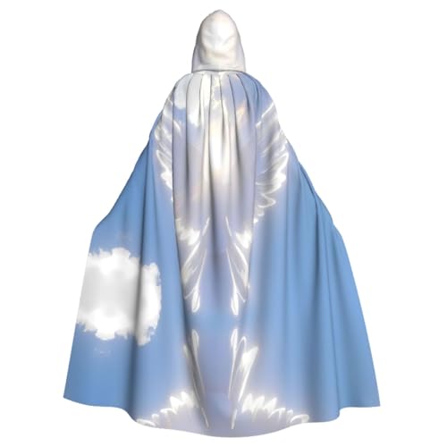 Poncho mit Kapuze und Vogelmotiv, Unisex, für Cosplay, Halloween, Kostümparty Poncho mit Kapuze und Vogelmotiv, Unisex, für Cosplay, Halloween, Kostümparty von PHAYAH