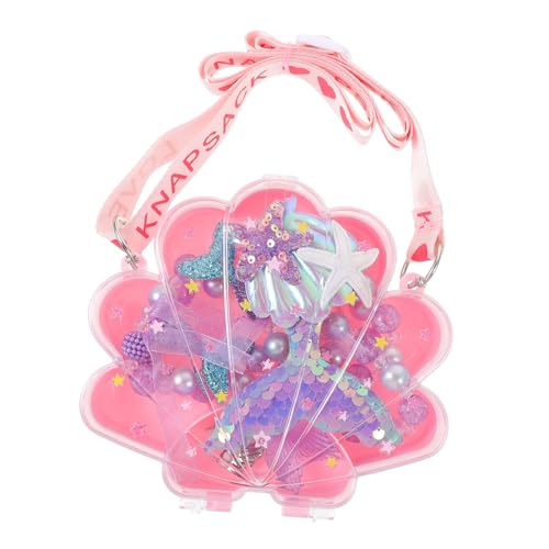 1 Satz Kleinkind-mädchen- Verkleidungszubehör Für Kinder Meerjungfrau Schmuck Cartoon-schmuck Kinder Halskette Mädchen Halskette Schmuck Für Mädchen Kinderschmuck Plastik PHENOFICE von PHENOFICE