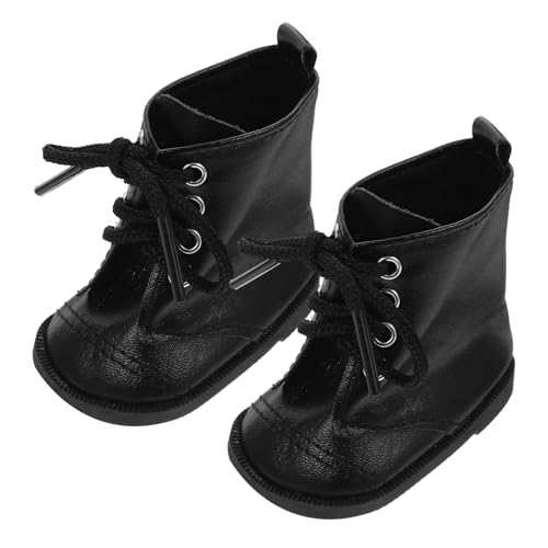 PHENOFICE Puppen Schuhe Puppenstiefel Aus Pu Miniatur Schuhe Für Puppen Dekorative Schuhe Für Puppenoutfits Puppenzubehör Für Kreative Spielideen Puppenschuhe von PHENOFICE