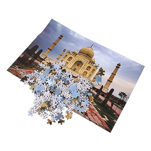 PHENOFICE 1 Papierpuzzle Papierpuzzle Mahal Puzzle Puzzles Für Erwachsene Mahal Puzzle Gehirnpuzzle Bildpuzzlespiel Lernpuzzle Lernpuzzle von PHENOFICE