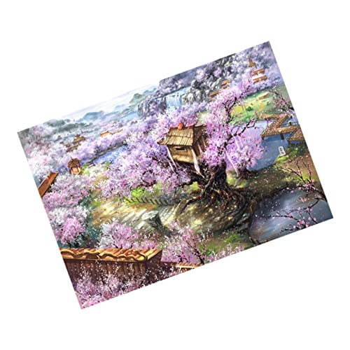 PHENOFICE 1 Satz 1000 Stück Puzzle-Spielzeug Rätsel Puzzles für Erwachsene kreatives Puzzle Brettspiel-Puzzle Puzzle für Erwachsene Spielzeug für Kinder hühner Spielzeug Holzpuzzle Bambus von PHENOFICE