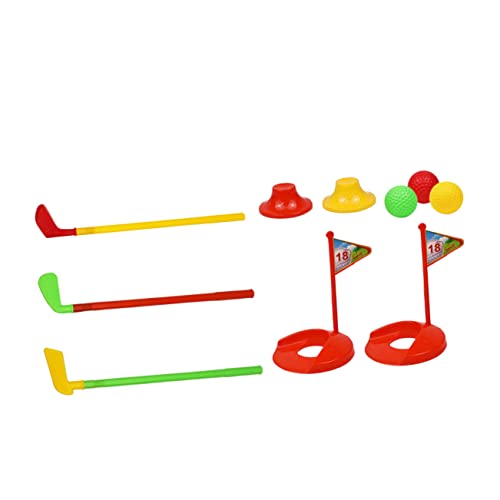 PHENOFICE 1 Satz 10st Vereine Spielzeug Für Kleinkinder, Jungen Minigolf Bucket-Golf Golfer-Spielzeug Passt Spielzeug 1 Jahr Altes Spielzeug Für Jungen Golferspielzeug Für Kinder Colorful von PHENOFICE