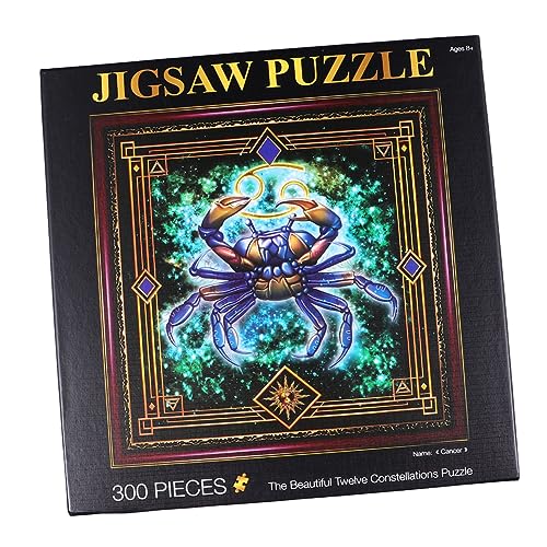 PHENOFICE 1 Satz 300 Stück Sternzeichen Puzzle Puzzles für Puzzle für Erwachsene Kinder rätsel Puzzles aus Papier Kinder Puzzle kinderpuzzle puzzletisch Fische Puzzle Konstellationen Puzzle von PHENOFICE