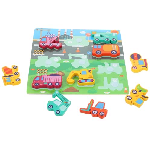 PHENOFICE 1 Satz 3D-Puzzle Pädagogisches Lernspielzeug Puzzle-Spielzeug Für Kleinkinder Passendes Brett -rätsel Rätsel Für Kinder Puzzle-Brett Lernspielzeug Für Kinder Holz von PHENOFICE