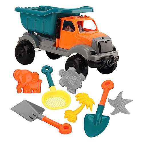 PHENOFICE 1 Satz 8st Strand Spielzeugauto Strandsandspielzeug Für Kinder Sandwerkzeuge Bagger Traktor Spielzeug Interessantes Sandspielzeug Strandspielzeug Für Kinder Bauauto Spielzeug Abs von PHENOFICE