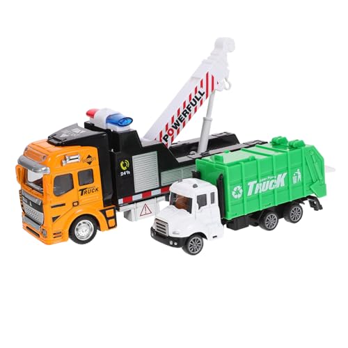 PHENOFICE 1 Satz Abschleppkran für Kinder Müllwagen Spielzeug Müll-Recycling-LKW entsorgen puppenwagen Spielzeug für Kinder Spielzeug Auto spielzeuge Kinderauto Spielzeug LKW zurückziehen von PHENOFICE