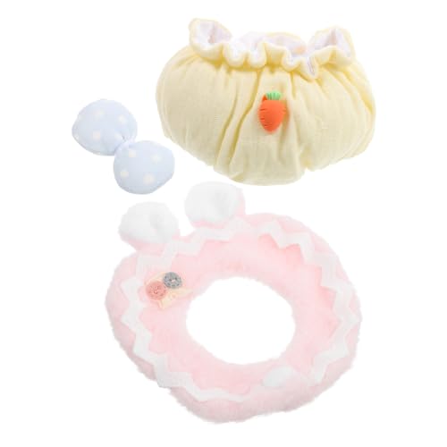 PHENOFICE 1 Satz Babykleidungsset Ausgestopft Krabbenspielzeug Plüsch Tragen Hai- Hase Krabbelndes Babyspielzeug Outfits Für Bärenpuppe Bären-Outfits Colorful Baumwolle von PHENOFICE