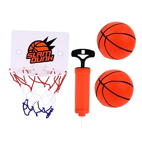 PHENOFICE 1 Satz Basketball-übungsspielzeug Basketballkorb Für Kinder Sportspielzeug Mini-basketbälle Mini-basketballbretter Mini-basketballkorb Für Die Wand Mini-Spielzeug Plastik von PHENOFICE