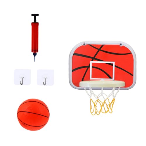 PHENOFICE 1 Satz Basketballständer Für Kinder Wandmontierter Basketballkorb Interaktives Basketballspiel Indoor-basketballspielzeug Basketball-kit Spielzeuge Kinder-Basketball Plastik von PHENOFICE