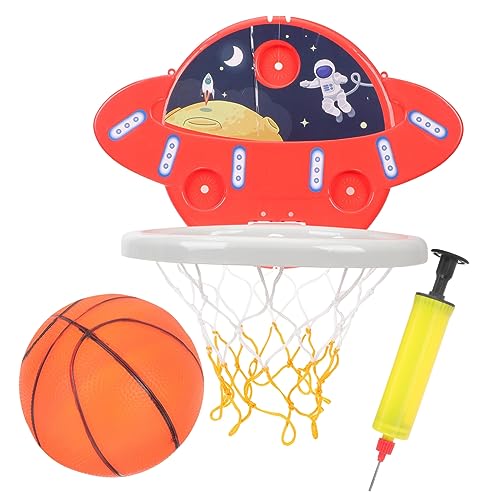 PHENOFICE 1 Satz Basketballständer Spielzeug Basketballkorb Für Kinder Mini Basketball Ballkorb Zusammenklappbarer Basketballständer Schlafzimmer Basketballkorb Kinder von PHENOFICE