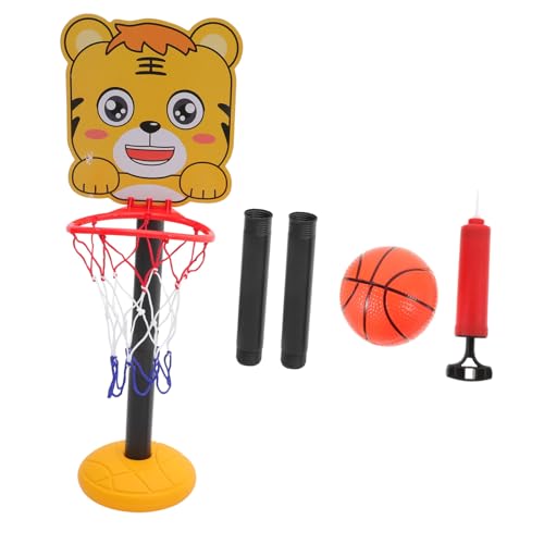 PHENOFICE 1 Satz Basketballständer für Kinder Mini-Basketballkorb für den Innenbereich Rahmen basketballspiel für Kinder Kinder-Basketballspiel Spielzeug Basketballkörbe für Babys Plastik von PHENOFICE