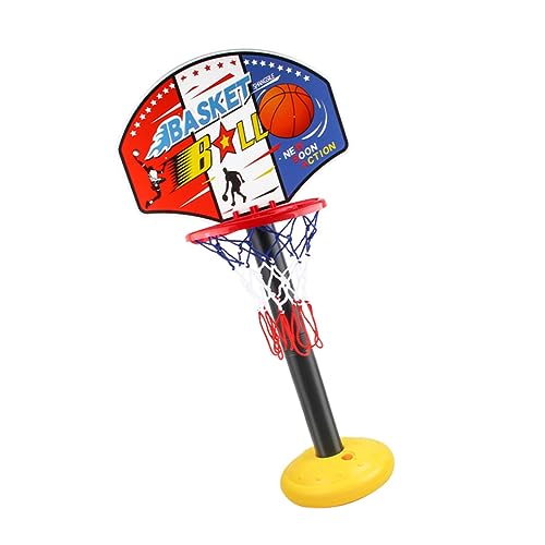 PHENOFICE 1 Satz Basketballständer für Kinder Verstellbarer Basketballkorb Spielzeug tragbarer Basketballständer basketballspiel für Kinder sportgeräte für Kinder Basketball-Spiele Plastik von PHENOFICE