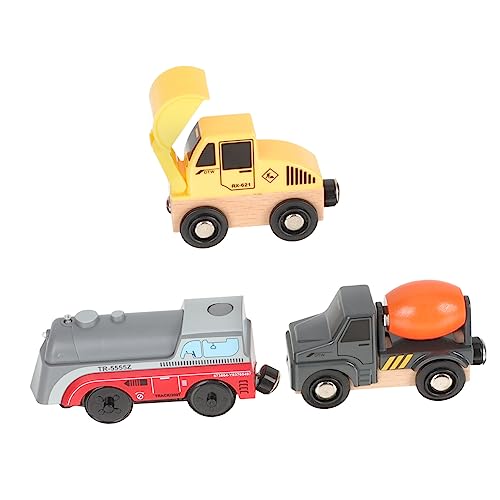 PHENOFICE 1 Satz Baufahrzeug Auto Für Kinder Kinderkoffer Lastwagen Für Kinder Kognitionsspielzeug Elektroautos Für Kinder Kleine Spielzeugautos Kinder Bagger LKW-Modell Bauwagen Plastik von PHENOFICE